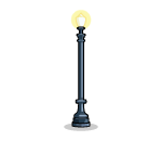 PetLouvre Lamp Post