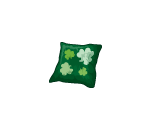 Shamrock Square Pillow