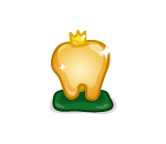 Golden Crowned King Tooth