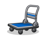 Blue Shopping Cart