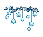 Frosty Snowflake Garland