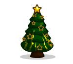 Cute Little Green Christmas Tree