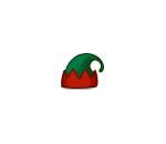 Plushie-sized Elf Hat