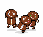 Dancing Gingerbreadmen