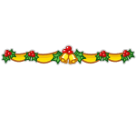 Golden Christmas Garland