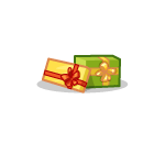 Yellow and Green Christmas Presents