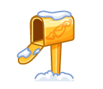 Snow Covered Mailbox