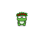 December Frog Plushie