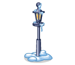 Frosty Lamp Post