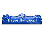 Winter Hanukkah Banner