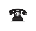 Black Vintage Phone