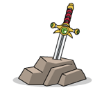 Excalibur Sword & Stone