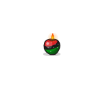 Kwanzaa Apple Candle