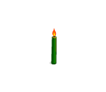 Kwanzaa Green Candle