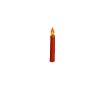 Kwanzaa Red Candle