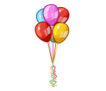 Shiny Party Balloons