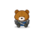 Warrior Bear Plushie