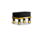 Black Piano Stool