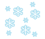 Icy Snowflakes