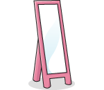 Princess Floor Mirror