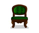 Old Victorian Home Emerald Chair