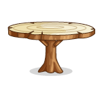 Wooden Tree Table