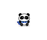 January Panda Plushie