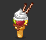 Ice Cream Swirl Cone