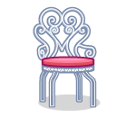 Romantic Diner Chair