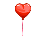 Red Hearty Balloon