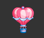 Romantic Floating Hot Air Balloon