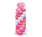 Romantic Bouncing Balloon Stack