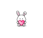February Bunny Plushie