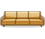 Edgewood Leather Couch