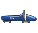 Blue Bobsled