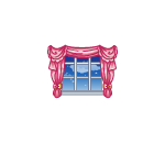 Doll House Pink Window