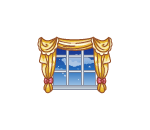 Doll House Gold Window