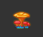 Pandorable Orange Mushroom