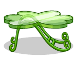 Clover Glass Table