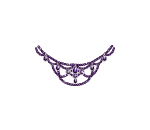 Gaudy Purple Necklace