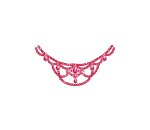 Gaudy Pink Necklace