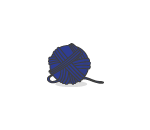 Blue Yarn Ball