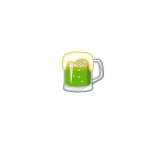 Foamy Green Cider