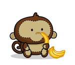 Banana Monkey Plushie