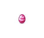 Pink Striped Egg