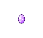 Purple Floral Egg