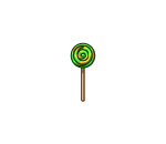Green Candy Lollie