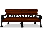 Pet Station Red Bench