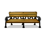 Pet Station Yellow Bench