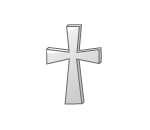 White Wooden Cross